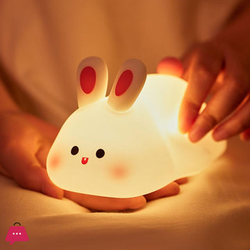 Cute Rabbit Silicone Lamp